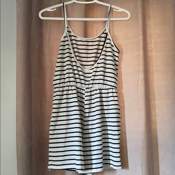 Striped Romper - Picture 2 of 2